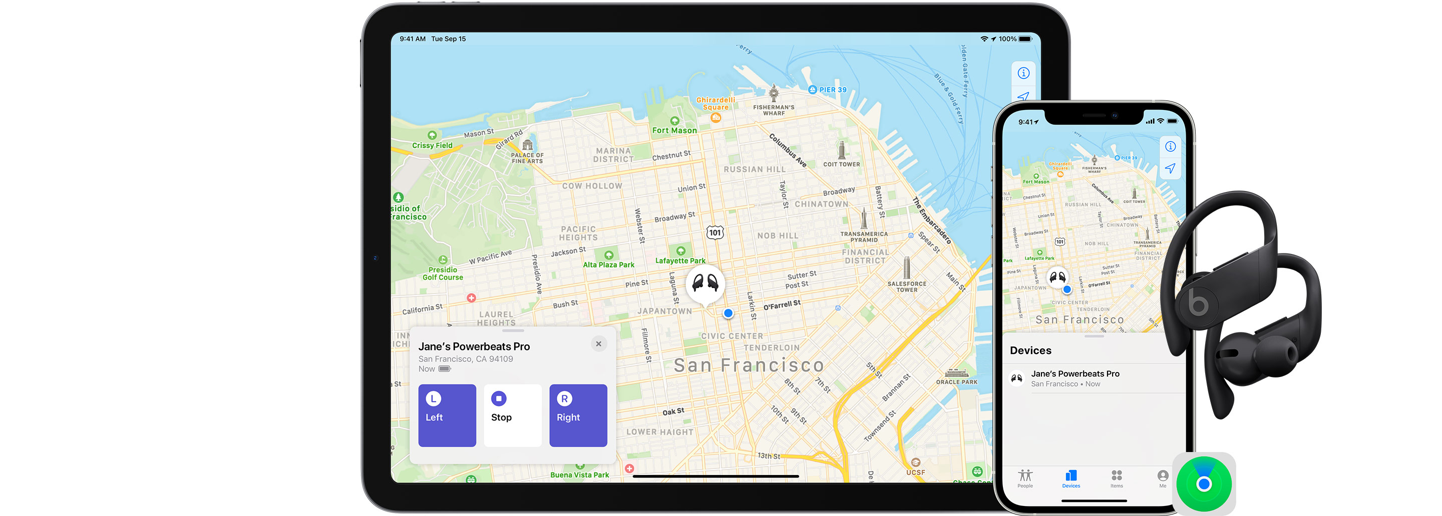 Find My App, Keep track of your Beats