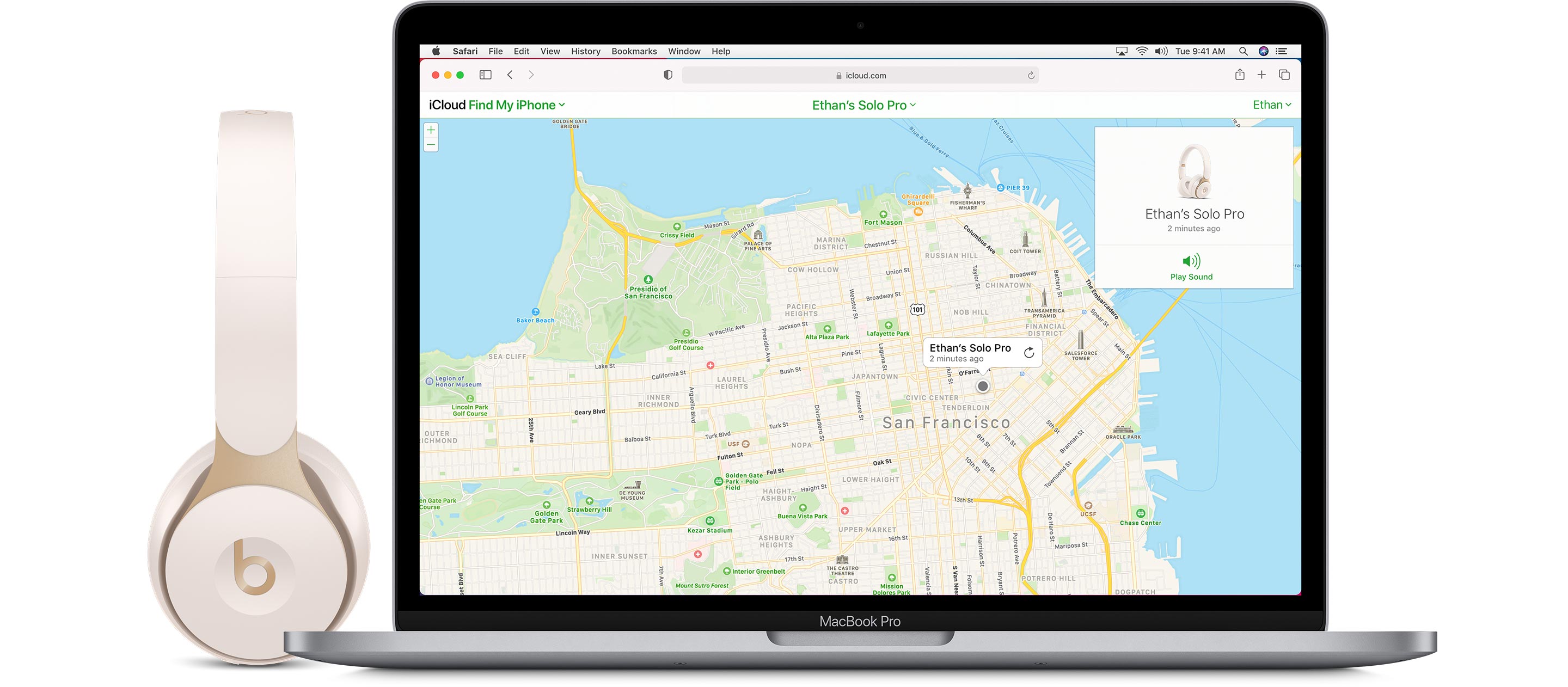 Find My App, Keep track of your Beats
