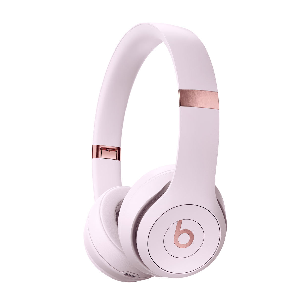 雲彩粉 Beats Solo 4 的特寫圖