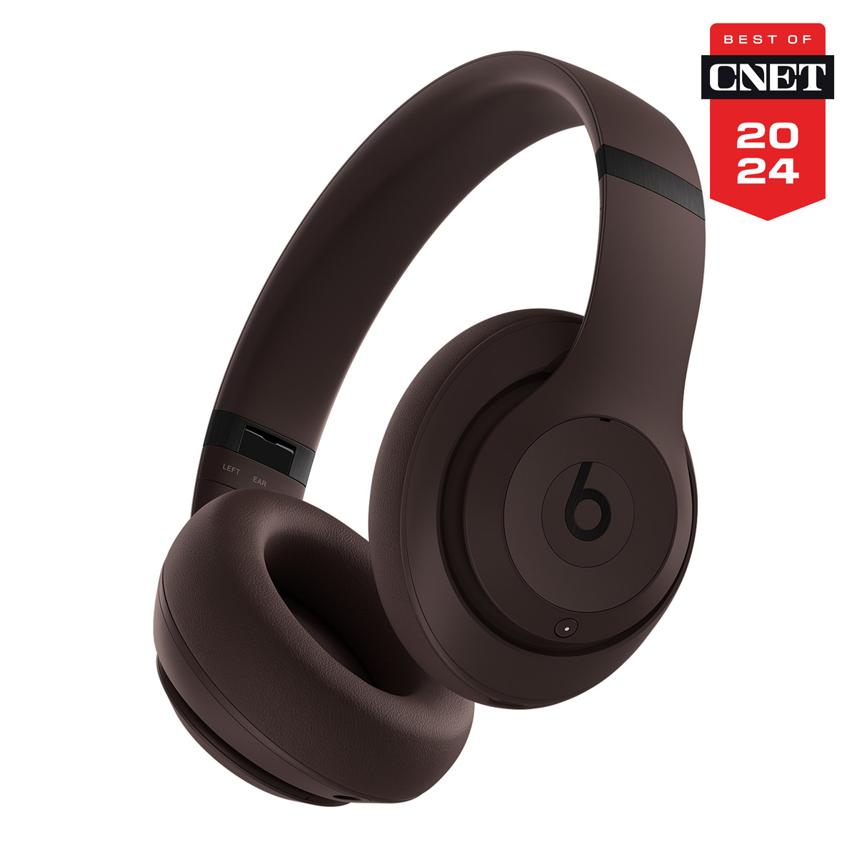 Close-up of Beats Studio Pro in Deep Brown