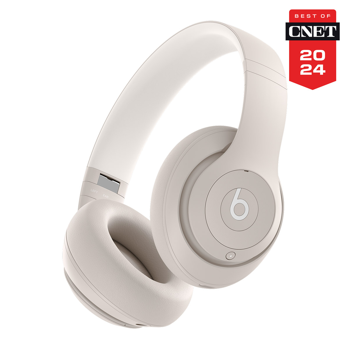 Close-up of Beats Studio Pro in Sandstone
