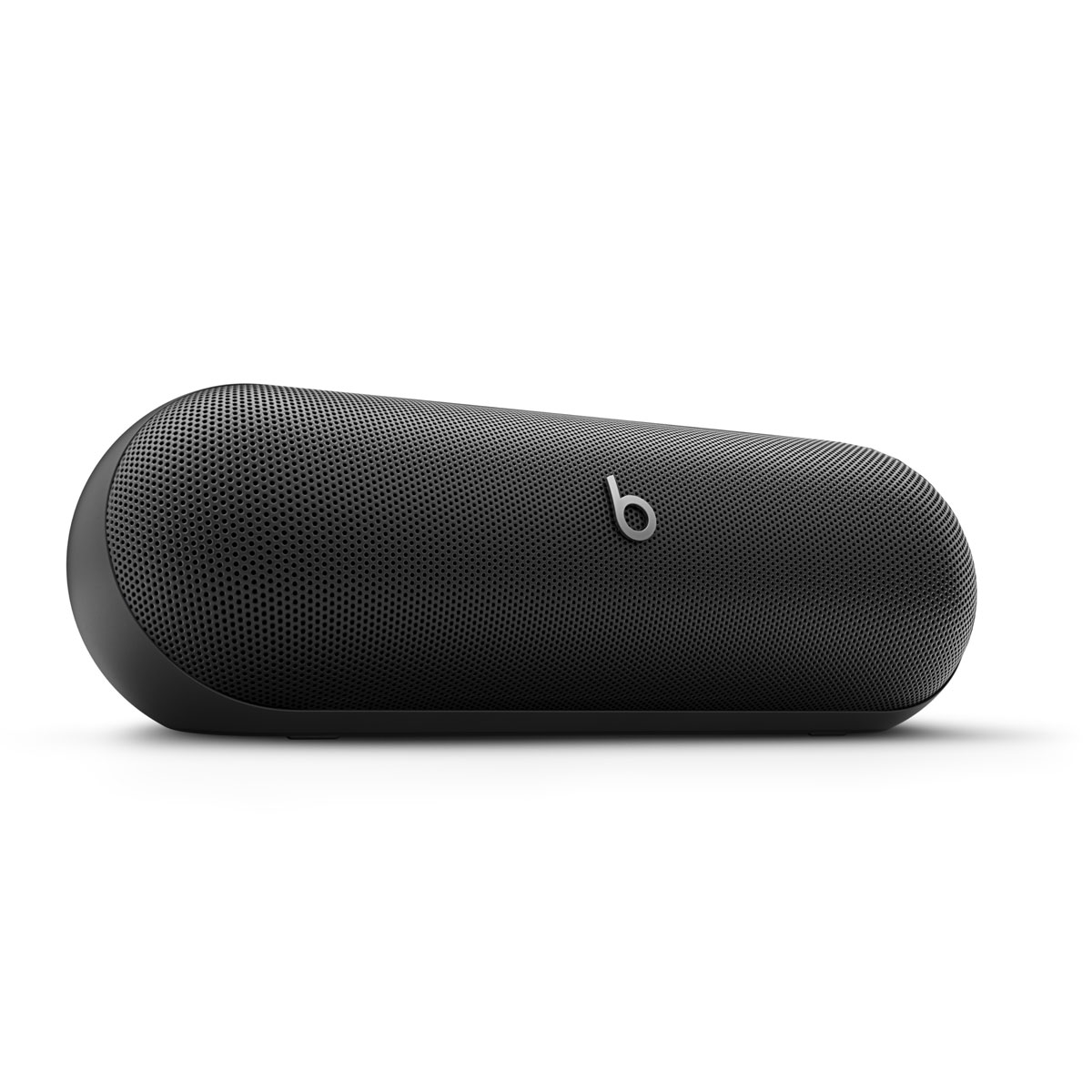 啞光黑 Beats Pill 的特寫圖